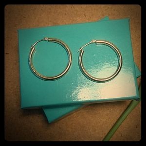 14 kt Gold Hoop Earrings